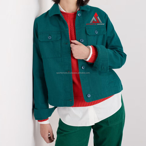 Solid Color Winter Design Women Denim Jacket Wholesale Lightweight Casual Women Clothing Jackets - Product Image 6
