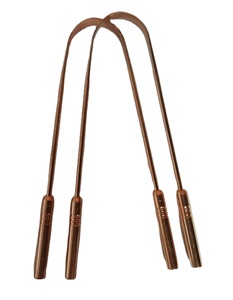 Limpiador de lengua Dental profesional, herramienta de higiene bucal multiusos, herramienta de Metal de cobre - Product Image 1