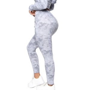 Leggings pour femmes, pantalons de yoga, teinture par nouage, pour la gymnastique, nouvelle collection - Product Image 2