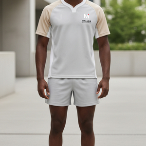 ชุดเสื้อรักบี้แบบซับลิเมชั่นพร้อมกางเกงขาสั้น ดีไซน์ใหม่ปี 2026 ระบายเหงื่อ แห้งเร็ว ชุดรักบี้ชาย ขายส่ง - Product Image 5