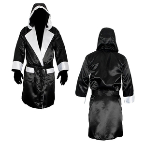 2026 New Design Best Quality <b>Boxing</b> <b>Robe</b> With Hood Breathable Comfortable <b>Boxing</b> <b>Robe</b> With Cheap Price Custom Logo OEM - Product Image 2