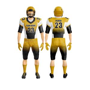 Ensemble complet d'uniformes d'équipe de football américain, design personnalisé, vêtements de sport d'équipe de football américain haute performance - Product Image 5