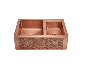 <b>Kitchen</b> <b>Fitting</b> Solid Copper Sink Copper Antique Shiny Design Metal Sink Square Decorative Hand Wash Basin Sink Hot Arrival - Product Image 6