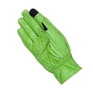 Guantes de moto más vendidos para hombre, color verde, con protección en los nudillos, guantes para motocicleta con pantalla táctil y puño elástico - Product Image 5