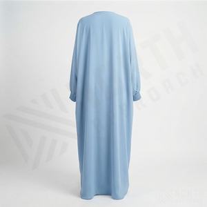 Abaya élégante et modeste pour femmes, vêtements islamiques, vêtements de soirée formels à manches longues en polyester de qualité supérieure, design tendance - Product Image 2