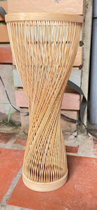 Premium Bamboo Lamp Eco Friendly <b>Wicker</b> Hanging <b>Light</b> Natural Rattan <b>Ceiling</b> Pendant Shade Bulk Pack Wholesale Manufacturer - Product Image 4