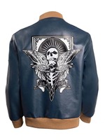 Veste bleue Leon S Kennedy Resident Evil 4 Remake pour homme, veste de cosplay pour jeux vidéo, vêtements de rue décontractés