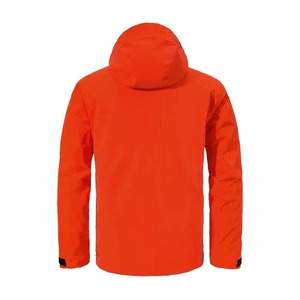 เสื้อแจ็คเก็ตซอฟต์เชลล์ขายส่ง สีตัดต่อ ซิปแบบรูด ทรงปกติ สำหรับใส่กลางแจ้งในฤดูหนาว ผลิตจากวัสดุโพลีเอสเตอร์ - Product Image 2
