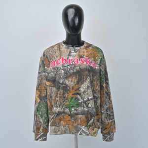 Sudaderas de Cuello Redondo con Estampado de Camuflaje para Mujer, Manga Larga, Otoño, Diseño Estampado, Transpirables, Tejidas en Poliéster, Venta al Por Mayor, Calidad Premium - Product Image 1
