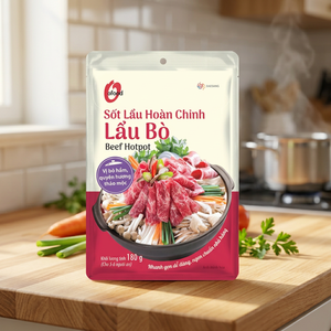 Base de soupe pour fondue au bœuf 180g Vente en gros O'food |   Produit prêt à l'emploi |   Marque privée OEM - Product Image 4