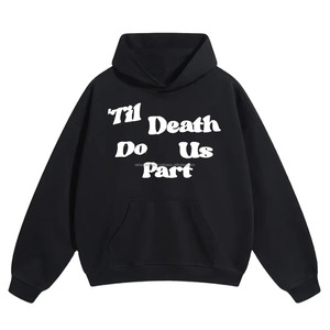 Trending Mens Custom Color Pullover Hoodie Casual Long Sleeve, <b>Drop</b> Shoulder, Cotton Fabric with Side Pockets - Product Image 2