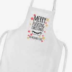 ผ้ากันเปื้อนผ้าพิมพ์ลายคริสต์มาสปรับแต่งได้ - Product Image 6