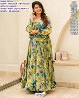 Robe de bal longue et confortable à broderie florale, au style moderne et naturel, en tissu aérien chinon
