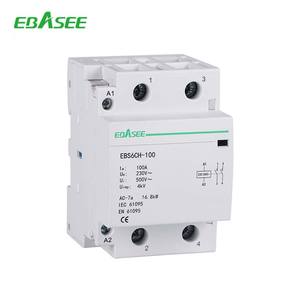 EBASEE หรือ OEM 1 <span class=keywords><strong>2</strong></span> 3 โมดูล คอนแทคเตอร์ขนาดเล็กแบบเงียบสำหรับใช้ในครัวเรือน 16A 20A 25A 32A 40A 63A - Product Image 1