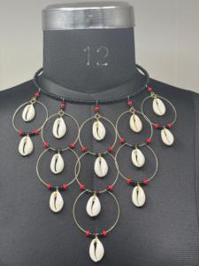 Collares de Conchas Marinas Hechos a Mano, Joyería Bohemia de Playa, Collar de Perlas de Agua Dulce para Mujer, para Fiestas, Duradero, Venta al por Mayor - Product Image 5
