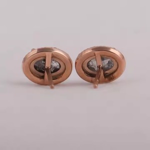 New Indian Manufactured Luxury Moissanite Diamond <b>Earrings</b> for Women's Certified Oval Cut Sustainable Fine Available For Sale - Product Image 6