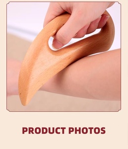 Nuevos productos, herramienta de masaje facial de terapia de madera, masaje de espalda para todo el cuerpo, masajeador de acupuntura de pies Manual de madera - Product Image 4