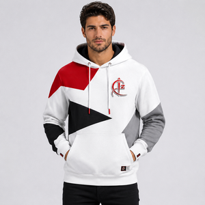 Sweat à capuche d'hiver pour homme de qualité supérieure, couleur unie, tissu polaire, chaud, écologique, respirant, design confortable de la capuche, durable - Product Image 1