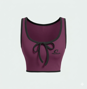 Wholesale Rate Custom Women's Knitted Tank <b>Tops</b> 100% Polyester Solid Regular Fit Casual Sleeveless Heat-Transfer Printed - Product Image 6