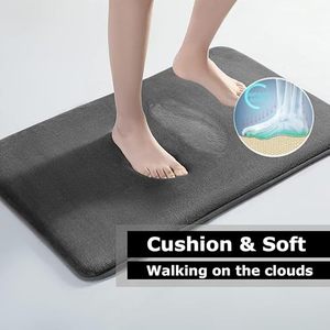 Tapis de bain personnalisé en mousse à mémoire de forme, antidérapant, grand tapis de salle de bain, tapis de sol, tapis de cuisine, doux et absorbant - Product Image 5