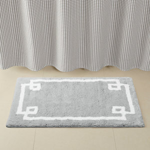 Tapis de bain en coton Seafoam de qualité supérieure, très doux, super absorbant, lavable en machine, réversible, vente en gros - Product Image 4