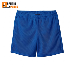 Shorts de sport légers OEM pour hommes, entrejambe 5 pouces, séchage rapide, pour entraînement, course, fitness, style vintage, en maille de basketball - Product Image 5