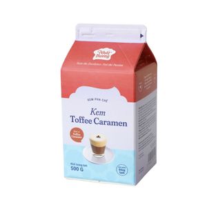 High Quality 500G <b>Non</b> <b>Dairy</b> <b>Creamer</b> in Toffee Caramel Dessert HALAL OEM Good Price Wholesale for Coffee Milk Tea Premium Quality - Product Image 1