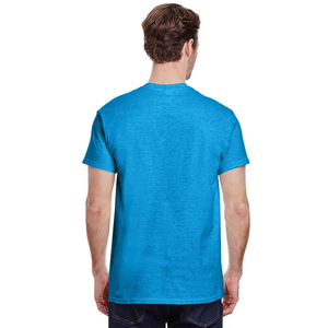 Camiseta de Manga Corta para Hombre, de Algodón Ecológico de Alta Calidad, Personalizada, Gruesa, con Impresión Puff, de Secado Rápido y Transpirable - Product Image 2