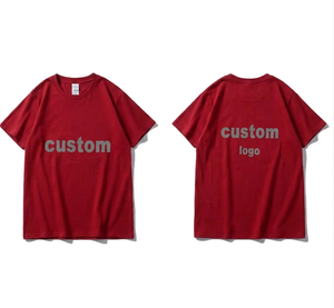 T-shirts personnalisés pour hommes les plus vendus, 100% coton jersey 250GSM, vierges, unis, avec broderie personnalisée ou logo imprimé en sérigraphie - Product Image 6