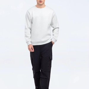Sudadera de alta calidad con logotipo personalizado, transpirable, de cuello redondo, popular entre los hombres. - Product Image 3