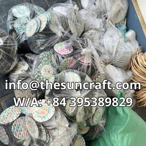 Coastal Living Mother of Pearl Placemat Beach Style Shell Charger Plate for Hamptons Home and Seaside Luxury - Product Image 5