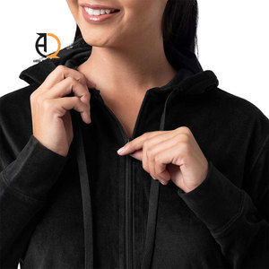 Conjunto Deportivo de 2 Piezas para Mujer, Sudadera con Cierre y Bolsillos, Traje Deportivo para Hombre - Product Image 4