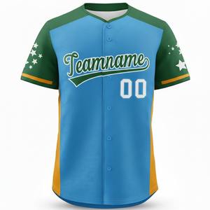 Five B - Camisetas de Béisbol de Poliéster 100% a Bajo Precio, Hechas a Medida, Ropa Deportiva Transpirable para Hombre, Manga Corta, Logotipo y Color Personalizados - Product Image 1