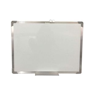 Lavagna Magnetica Monofacciale 90x60cm con Pennarello e Gomma, 2 Magneti, Cornice in Alluminio, Materiale in Acciaio e Plastica per Scrittura - Product Image 1