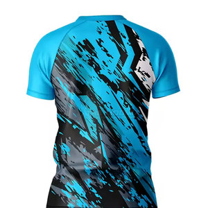 Uniforme d'équipe professionnel en polyester respirant imprimé par transfert thermique pour activités sportives avec options personnalisables - Product Image 3