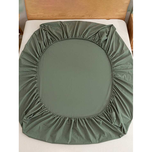 Housse de matelas en polyester uni bleu sarcelle, imperméable, lavable en machine, tapis de lit toutes saisons, usage adulte, style tissé - Product Image 4