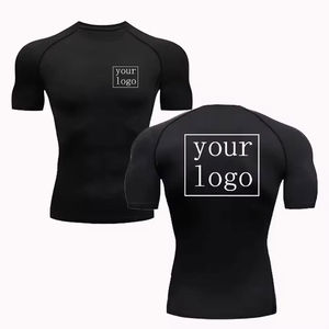 T-shirt de compression sportif pour homme, haut athlétique extensible, respirant, confortable, idéal pour la course à pied, la gym, l'entraînement - Product Image 6