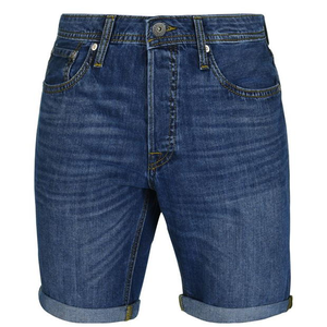 Pantalones Cortos de Mezclilla Rasgados Personalizados para Hombre, Corte Regular, Estilo Casual de Verano, Pantalones Cortos de Algodón Duraderos, Ropa Urbana, Pantalones Cortos de Moda para Uso Diario - Product Image 3