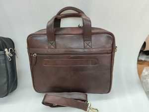 Wholesale Handmade Genuine Cowhide <b>Leather</b> Waterproof Laptop Messenger Bag Office <b>Briefcase</b> Professional Business Travel - Product Image 5