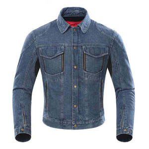High Quality Autumn Casual Slim Denim Jacket Jean Jackets Plus Size Men's Jacket - Product Image 1