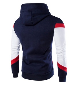Sweat à capuche pour homme en coton épais 100 %, coupe classique, avec logo brodé multicolore, épaules tombantes, idéal pour l'hiver - Product Image 6