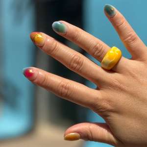 สติ๊กเกอร์ติดเล็บเจลแบบกดติด คุณภาพระดับซาลอนแท้ 100% จากเกาหลี ปลอดสารพิษ สำหรับทำเล็บ 28 ชิ้น ขายส่ง ได้รับการรับรองโดย UUUUU - Product Image 5