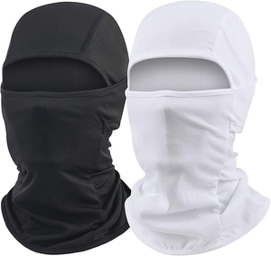 Masque thermique de ski d'extérieur, balaclava à un trou, masque facial intégral coupe-vent respirant unisexe multi-usages pour le froid - Product Image 3