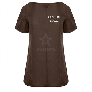 Conjuntos de Uniformes para Salón de Belleza para Mujer, Material Spandex/Poliéster, Uniformes para Spa, Salón de Uñas, Enfermeras, Masajistas, Esteticistas - Product Image 1