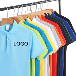 Nouveau design, polo à manches courtes uni en vente, services OEM, fabrication sur mesure, polos pour hommes de haute qualité - Product Image 5