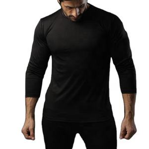T-Shirt unisexe à manches courtes/longues, haut pour hommes et femmes, T-Shirt décontracté en coton, Raglan, haut de Sport vital, chemise décontractée - Product Image 1