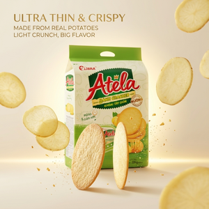 Vietnam Factory Ready To Offer Samples Naturally Delicious Vietnam Potato Cruchy Crackers Snack 228g Private <b>Packaging</b> - Product Image 1