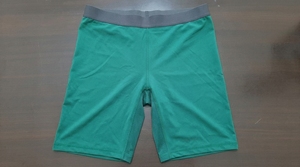 Shorts Unisex Verdes de Spandex y Poliéster, Secado Rápido, Transpirables, Elásticos en Cuatro Direcciones, Color Sólido, Corte Regular, para Todas las Temporadas - Product Image 1