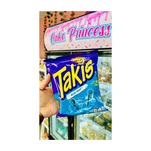 Factory Direct Takiss Blue <b>Heat</b> Tortilla Corn Chips 80g <b>Pack</b> Of 18 Convenient Single Serve Bags For Food Service And Hospitality - Product Image 5