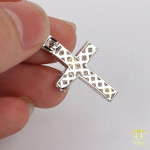 <b>Men</b> And Women <b>Cross</b> Pendant With Luxury Fashion Jewelry Look - Product Image 2